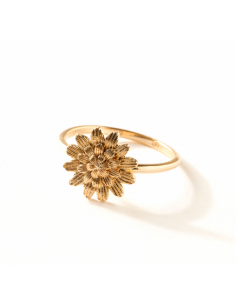 Bague Origami De Saunier En Plaqué Or 2