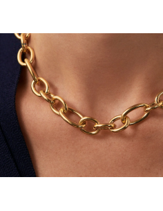 Collier AGATHA Ras Du Cou Léa En Laiton Doré 2