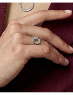 Bague Coton De Saunier En Argent 2