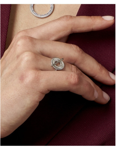 Bague Coton De Saunier En Argent
