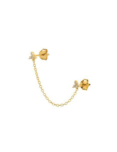 Piercing Puce Bonissimo Agatha En Argent Doré