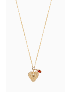 Collier Ex Voto Saunier En Plaqué Or 2