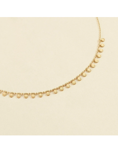 Collier Ras Du Cou Ariel AGATHA doré