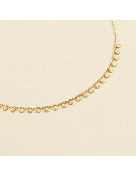 Collier Ras Du Cou Ariel AGATHA En Plaqué Or
