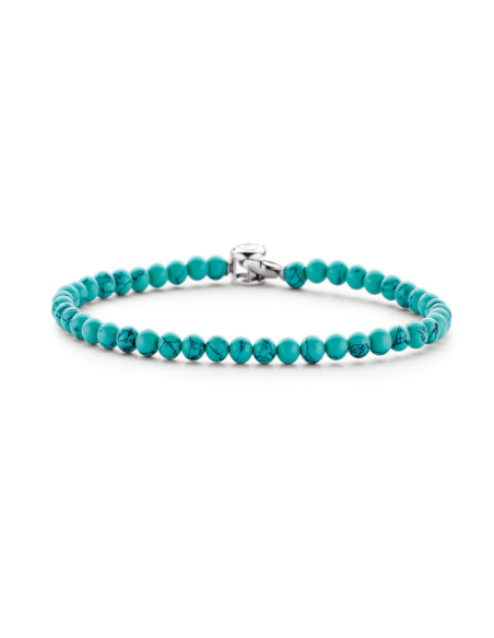 Bracelet Argent  Perles Turquoise Ti Sento 2908TQ