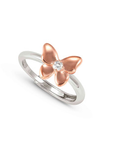 Bague Argent Bicolore Sweetmadame Papillon 242000/041