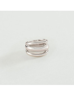 Bague Large AGATHA TRIJONC En Argent 02220524-050