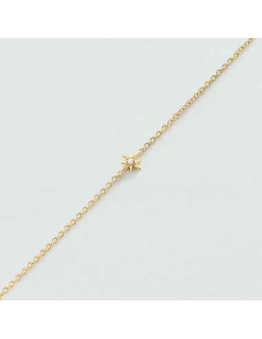 Bracelet AGATHA Souple OURSE En Plaqué Or 02490012-137