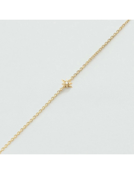 Bracelet AGATHA Souple OURSE En Plaqué Or 02490012-137