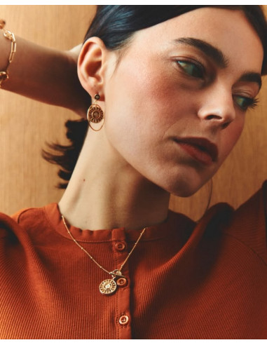 Collier Les Georgettes Astrale MÉTAL DORÉ