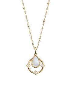Collier Les Georgettes Constance En Métal Doré
