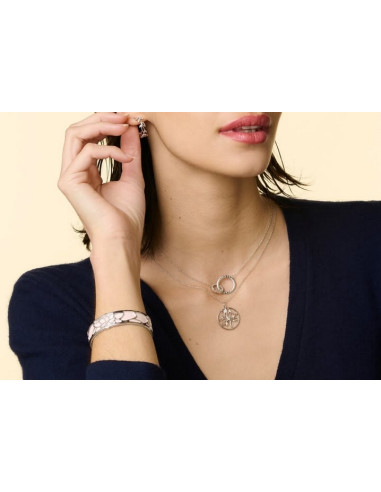 Collier Les Georgettes Arbre De Vie En Métal Argenté