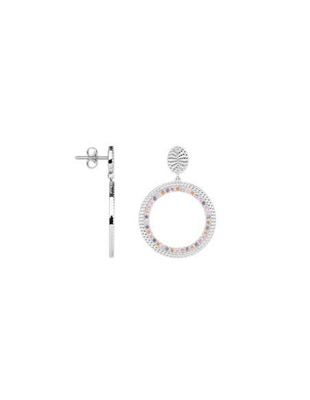 Boucles D'oreilles Cordelle De Saunier En Argent