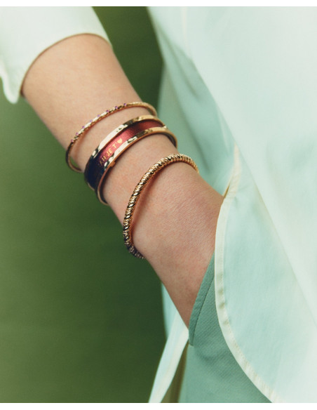 Bracelet Manchette Les Georgettes Pure Martelée 14MM 70364600100