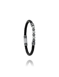 Bracelet Phoenix De Jourdan En Perles Acier