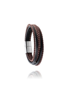 Bracelet Byron De Jourdan En Cuir