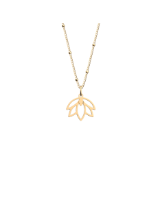Collier Les Georgettes Lotus Métal Doré 70468021900