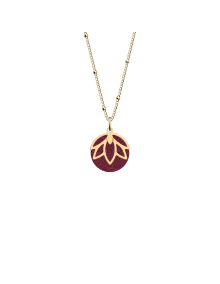 Collier Les Georgettes Lotus Métal Doré 70468021900