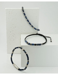 Bracelet Laziel De Jourdan En Lapis Lazuli 2