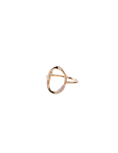 Bague Brise De Saunier En Plaqué Or