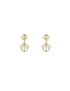 Boucles d'Oreilles Les Georgettes Hortense En Métal Doré