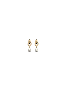 Boucles d'Oreilles Les Georgettes Bianca MÉTAL DORÉ 70466351908