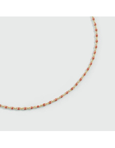 Collier Agatha Ras Du Cou Smarty Corail 2