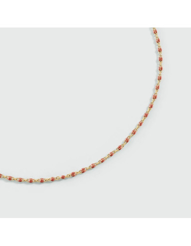 Collier Agatha Ras Du Cou Smarty Corail