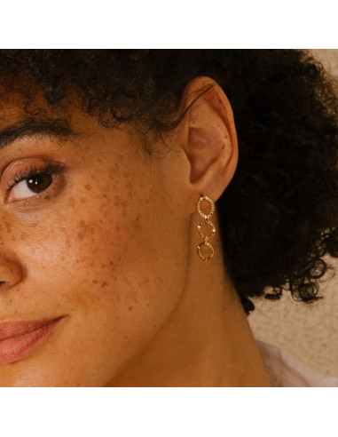 Boucles D'oreilles Ribambelle de Saunier