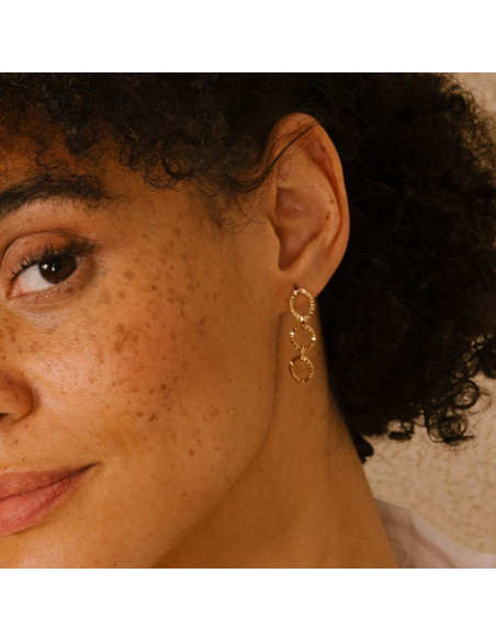Boucles D'oreilles Ribambelle de Saunier