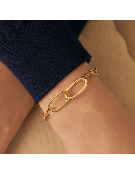 Bracelet Doré Souple Chain De Chez Agatha
