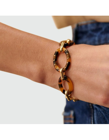 Bracelet Aria De Agatha Ecaille Doré