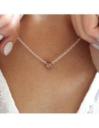 Pendentif Filodellavita Mini En Or Rose 9k an1002r