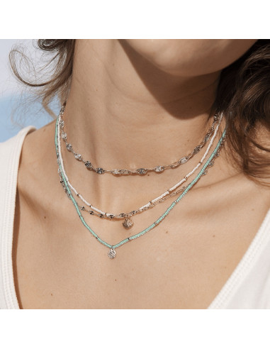 Collier Idole Bleu Collection Les Cadettes