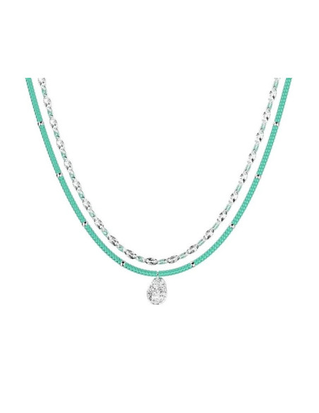 Collier Idole Bleu Collection Les Cadettes