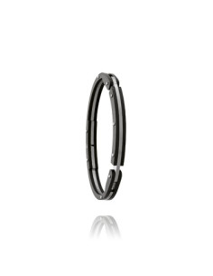 Bracelet Zeus Bicolore De Jourdan En Acier