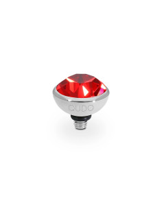 BOTTONE Top 10mm QUDO Scarlet  Acier Blanc