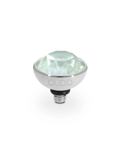 BOTTONE Top 10mm QUDO Cristal Agave Ignite Acier Blanc