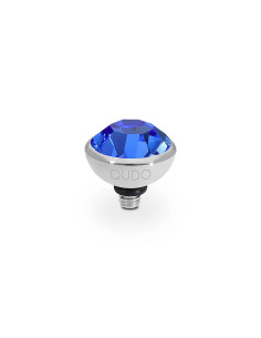 BOTTONE Top 10mm QUDO Saphir Acier Blanc