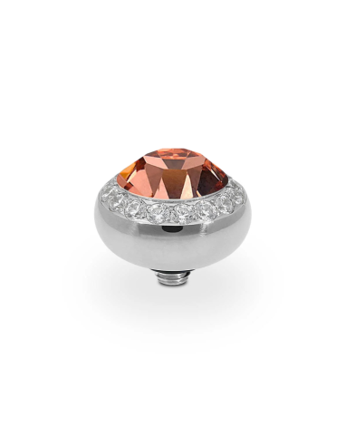 Tondo Deluxe Top 10mm QUDO Maroon Ignite Acier Blanc