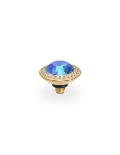 Tondo Deluxe Top 9mm QUDO Royal Bleu Délite Acier Jaune