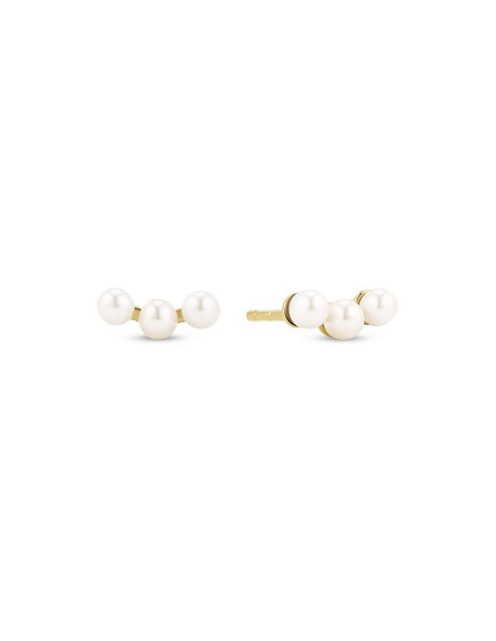 Boucles D'oreilles Perla En Plaqué Or Sif Jakobs