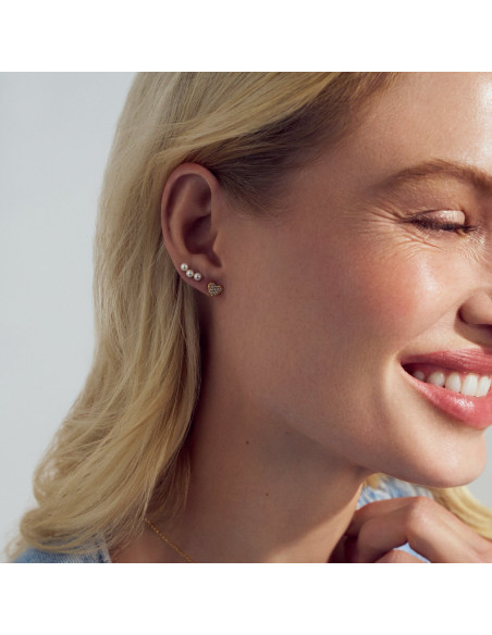 Boucles D'oreilles Perla En Plaqué Or Sif Jakobs