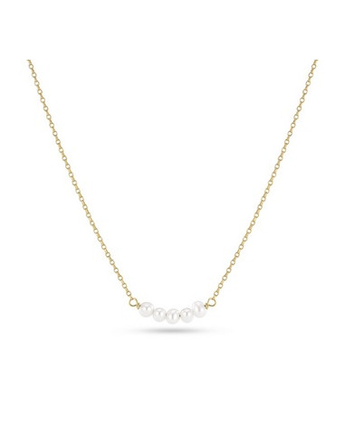 Collier Perla En Plaqué Or Sif Jakobs