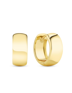 Créole LARGO Plaqué Or JAUNE 18k Sif Jacobs