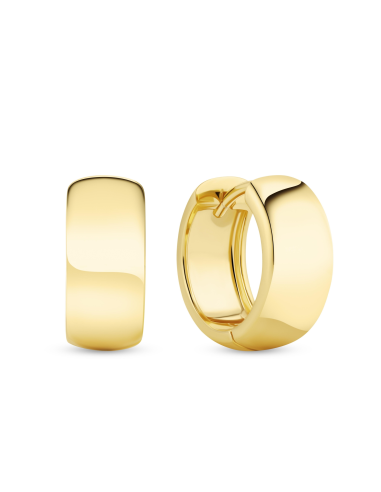 Créole LARGO Plaqué Or JAUNE 18k Sif Jacobs sj-e2715-yg