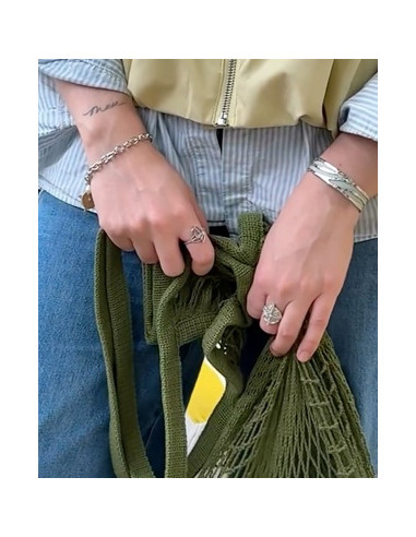 Bracelet Manchette Ecume Les Georgettes