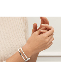 bracelet Manchette 8MM Pure Martelée Les Georgettes 2
