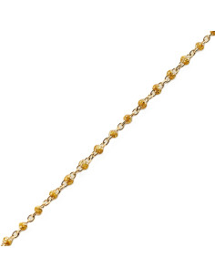 Bracelet Agatha Souple SMARTY Doré - Pailletté 2