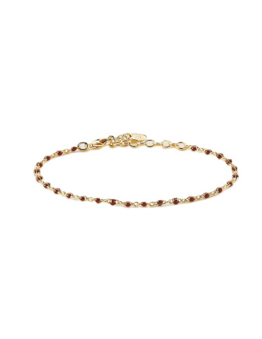 Bracelet Agatha Souple SMARTY Doré - Bordeaux 02470155-473